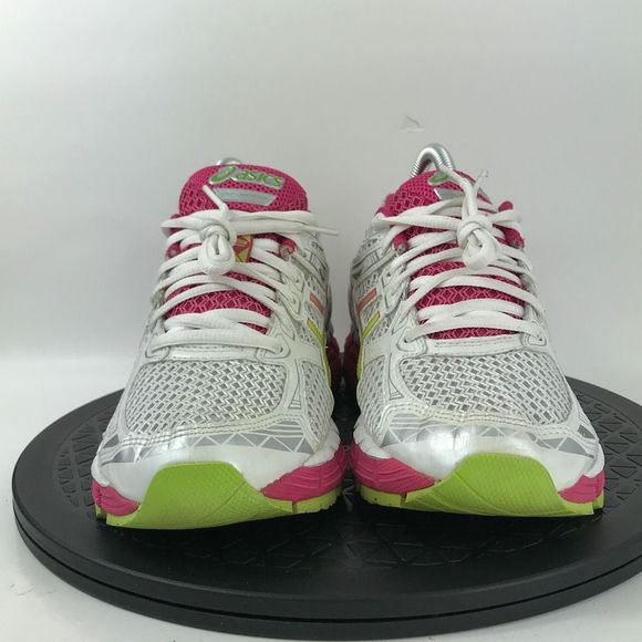 Asics GT-2000 White/Pink Athletic Running Shoes T3P8N Women’s Size 7.5 - Picture 2 of 12